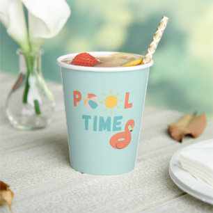 pool time. Party Cups & Supplies