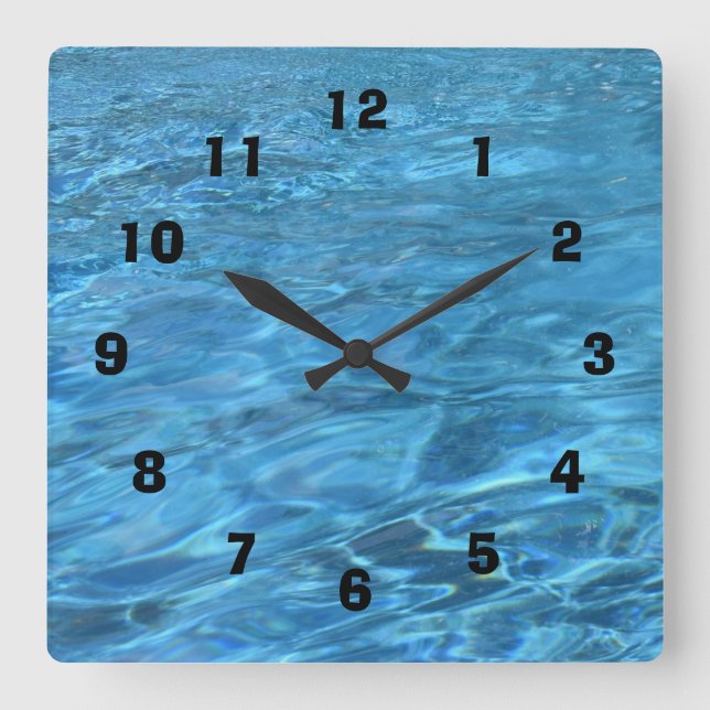 Pool Time Wall Clock (Front)