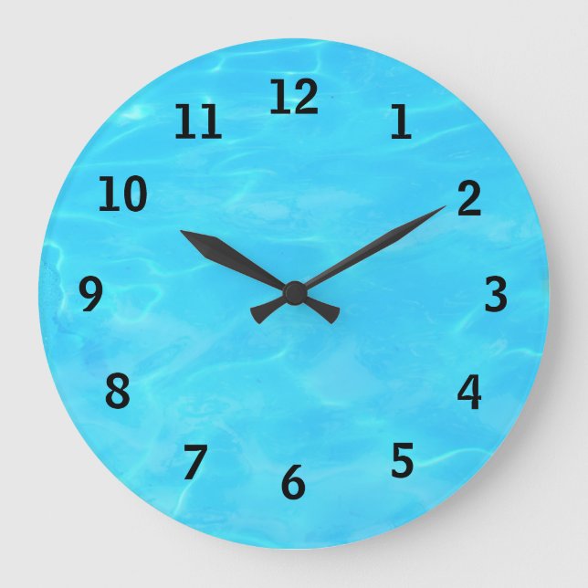 Pool Time Wall Clock (Front)