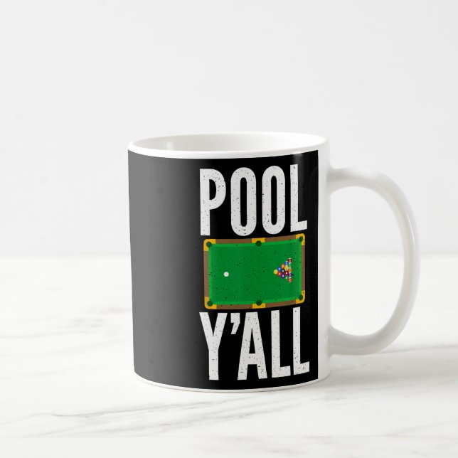 Pool Y All Pool Billiards  Coffee Mug (Right)