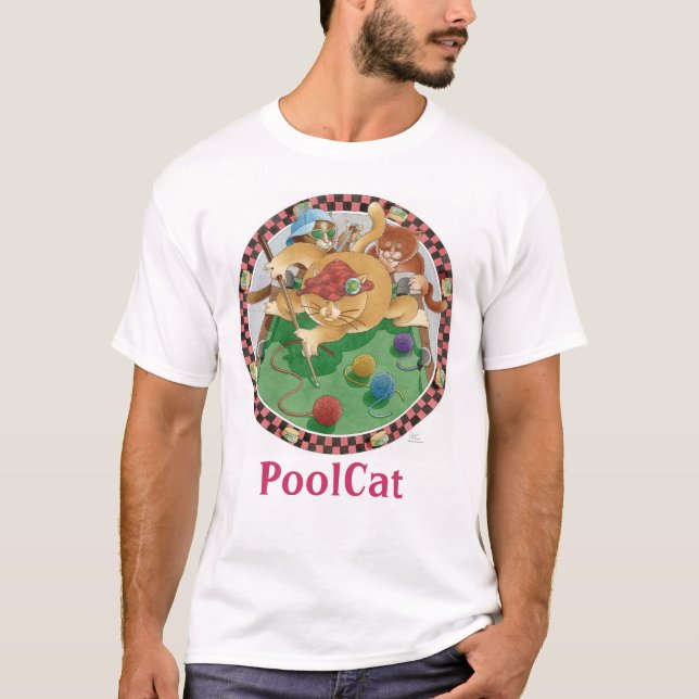 PoolCat T-Shirt (Front)