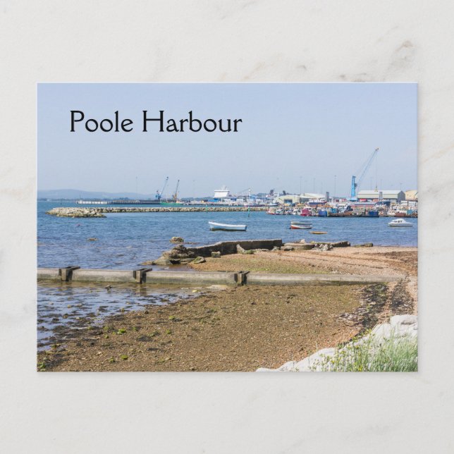 Poole Harbour  Postcard (Front)