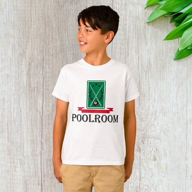 Poolroom Billiards Classic 8 Ball T-Shirt (Creator Uploaded)