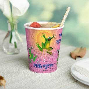Poolside Party w/ Pink Paper Cups
