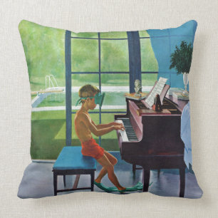 Poolside Piano Practice Cushion