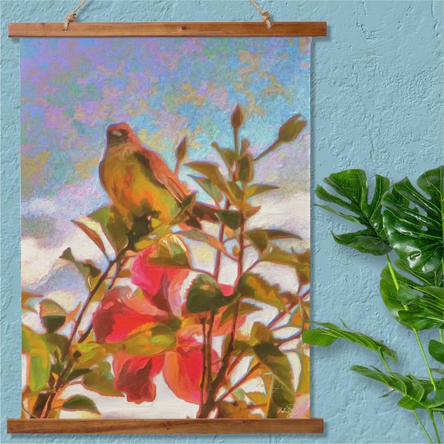 Poolside Singer 2338 Hanging Tapestry (Creator Uploaded)