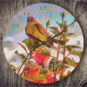 Poolside Singer 2338 Large Clock