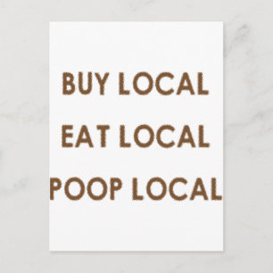 POOP1 POSTCARD
