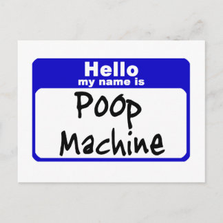 poop3 postcard