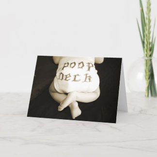 Poop Deck Card