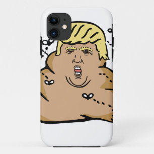 poop donald trump iPhone 11 case