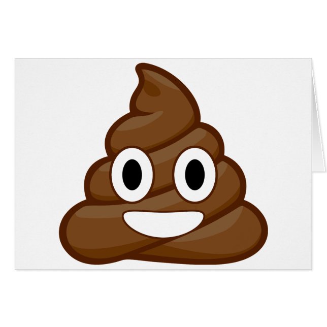 poop emoji (Front Horizontal)