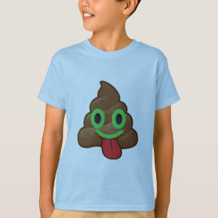 poop emoji lucky green st patricks day irish funny T-Shirt
