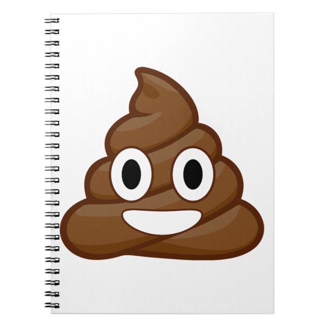 poop emoji notebook (Front)
