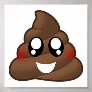 Poop Emoji Poster