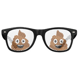 Poop Emoji  Retro Sunglasses