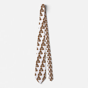 poop emoji tie