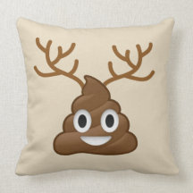 Poop Emoji with Antlers