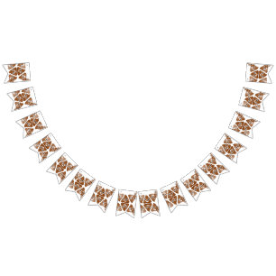 poop emojis party bunting banner