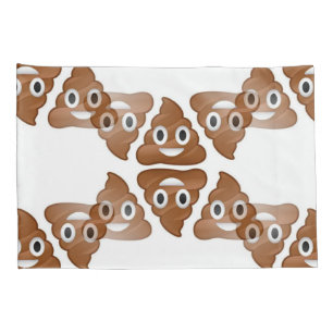poop emojis pillow case pillowcases