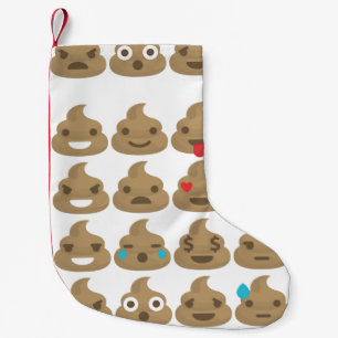poop emojis xmas christmas stocking