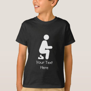 Poop Funny Customise T-Shirt