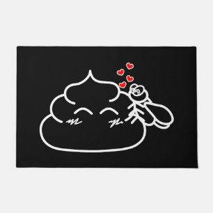 Poop in Love - Brootsch the PooPoo Doormat