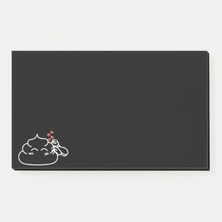 Poop in Love - Brootsch the PooPoo Post-it Notes