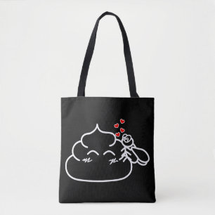 Poop in Love - Brootsch the PooPoo Tote Bag
