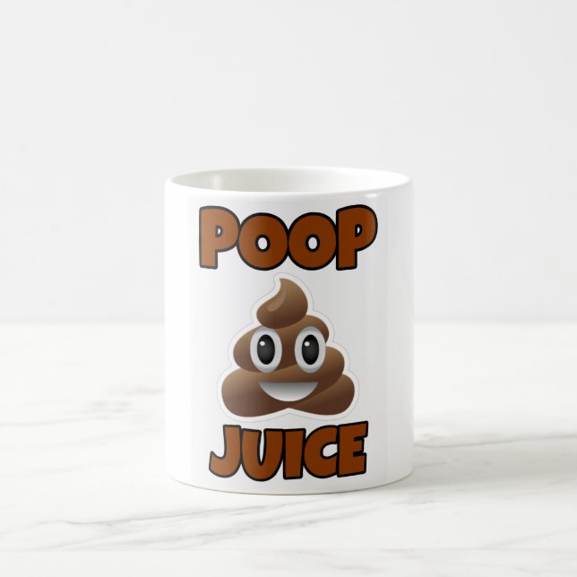 Poop juice coffee mug (Center)