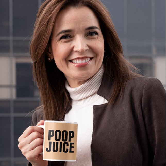 POOP JUICE FUNNY COFFEE MUGS (Creator Uploaded)