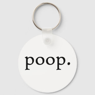 Poop Key Ring