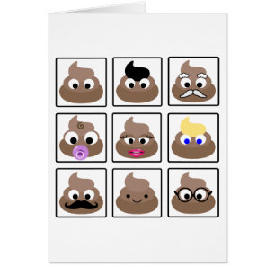 Poop Many Faces