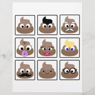Poop Many Faces