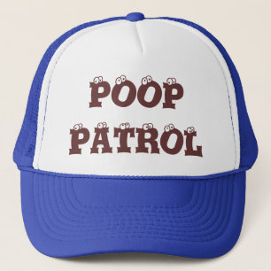 POOP PATROL - Customisable Cap