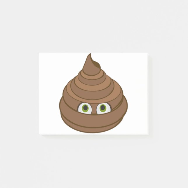 Poop Post-it Notes (Front)