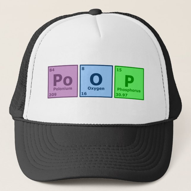 Poop Trucker Hat (Front)