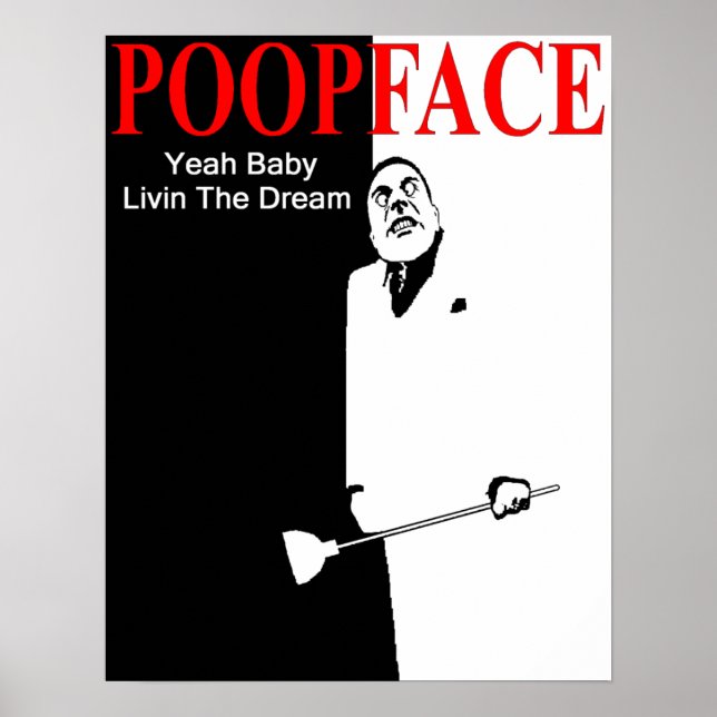 Poopface Print (Front)