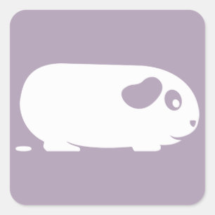 Pooping Guinea Pig Stickers