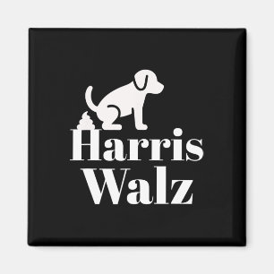 Pooping On Harris Wheimer Funny Political  Magnet