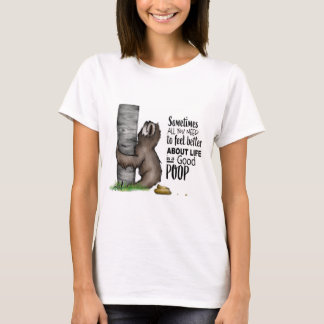 pooping Sloth T-Shirt