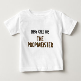 Poopmeister Funny Baby Shirts