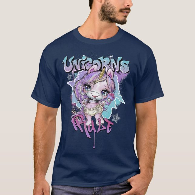 Poopsie Slime Surprise Unicorns Rule T-Shirt (Front)