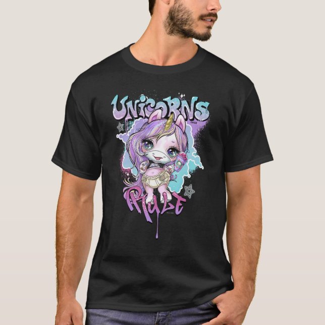 Poopsie Slime Surprise Unicorns Rule T-Shirt (Front)