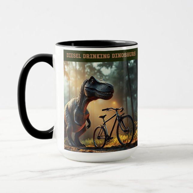 Poor Bicycle Mug (Left)
