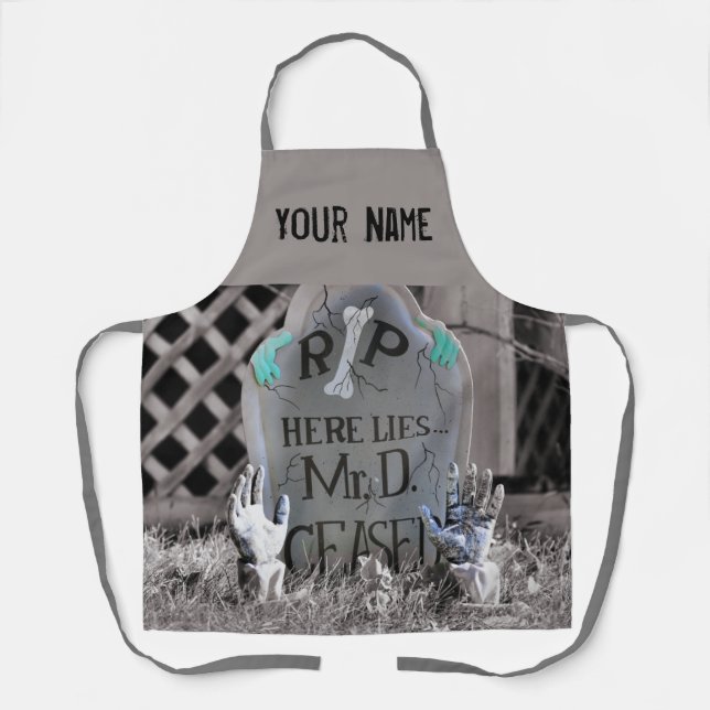 Poor Mr. D Apron (Front)