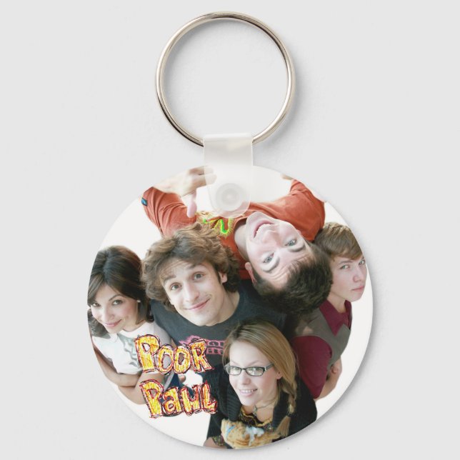 Poor Paul Keychain (Front)