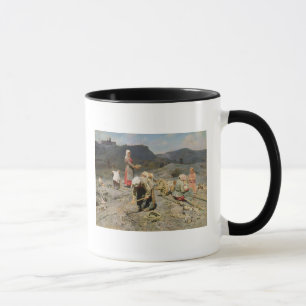 Poor People Gathering Coal Mug