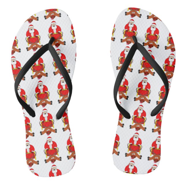 Poor santa reindeer thongs (Footbed)