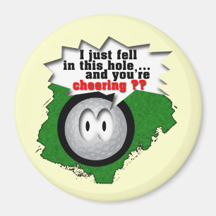 Poor Widdle Ball Magnet